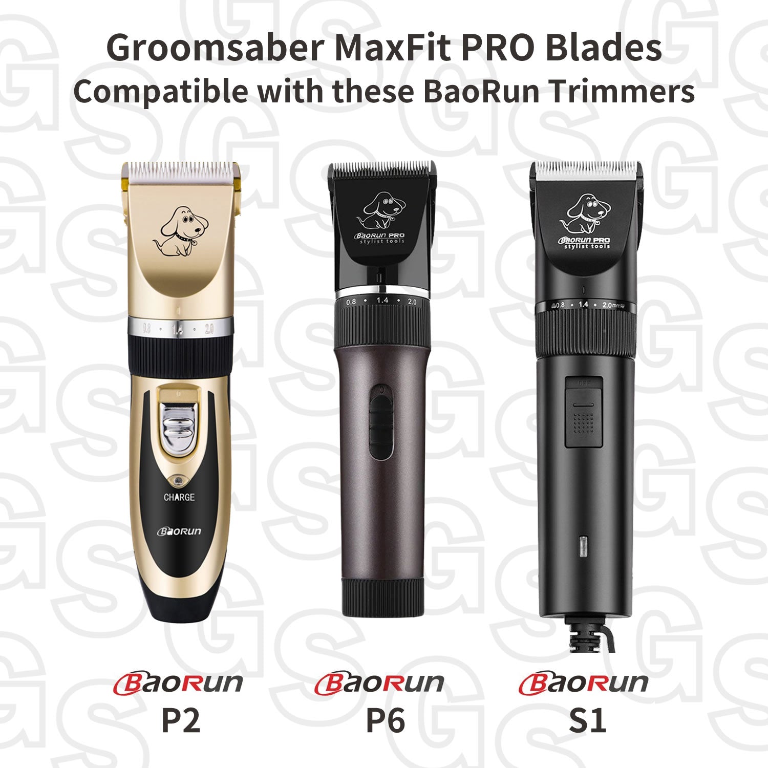 5F MaxFit PRO Hondentondeuse Mes (6,5 mm)
